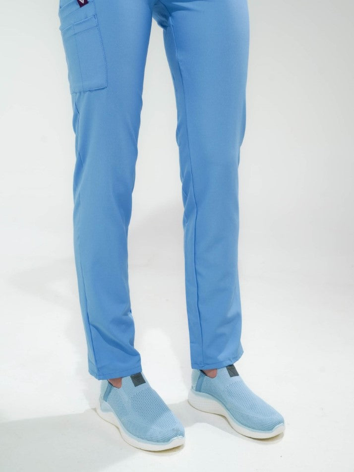 Pantalón Workteam B6920 Celeste