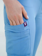 Pantalón Workteam B6920 Celeste