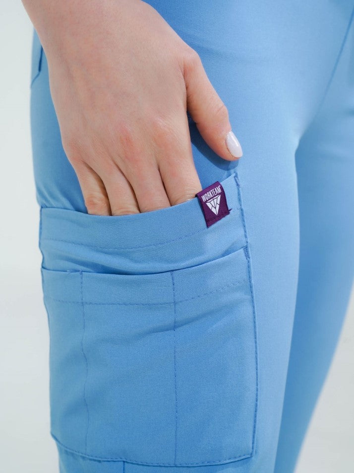 Pantalón Workteam B6920 Celeste
