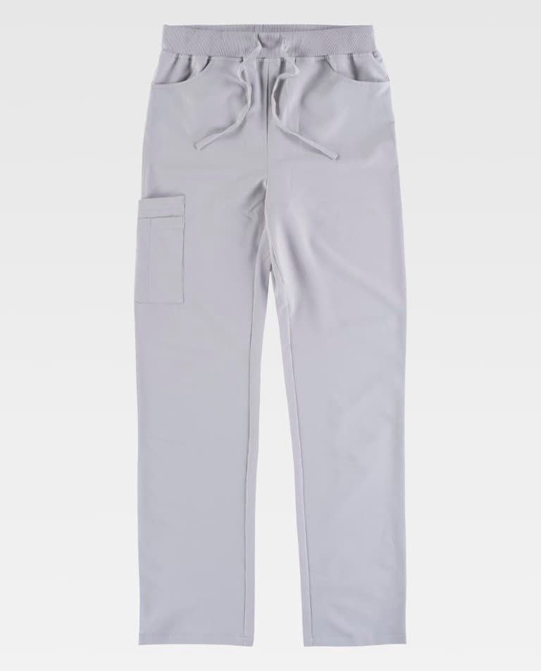 Pantalón Workteam B6920 Gris Claro