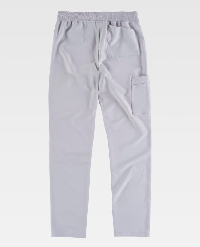 Pantalón Workteam B6920 Gris Claro
