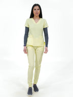Pantalón Workteam B6930 Amarillo Claro
