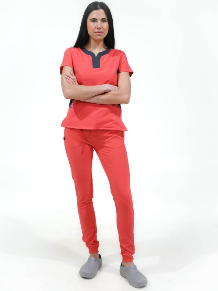 Pantalón Workteam B6930 Rosa Fucsia