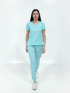 Pantalón Workteam B6930 Turquesa Claro