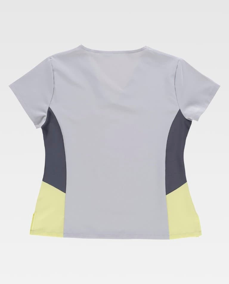 Casaca Workteam B6951 Gris Claro / Gris / Amarillo Claro