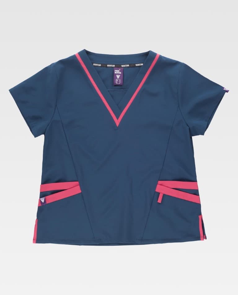 Casaca Workteam B6952 Azafata / Rosa Fucsia