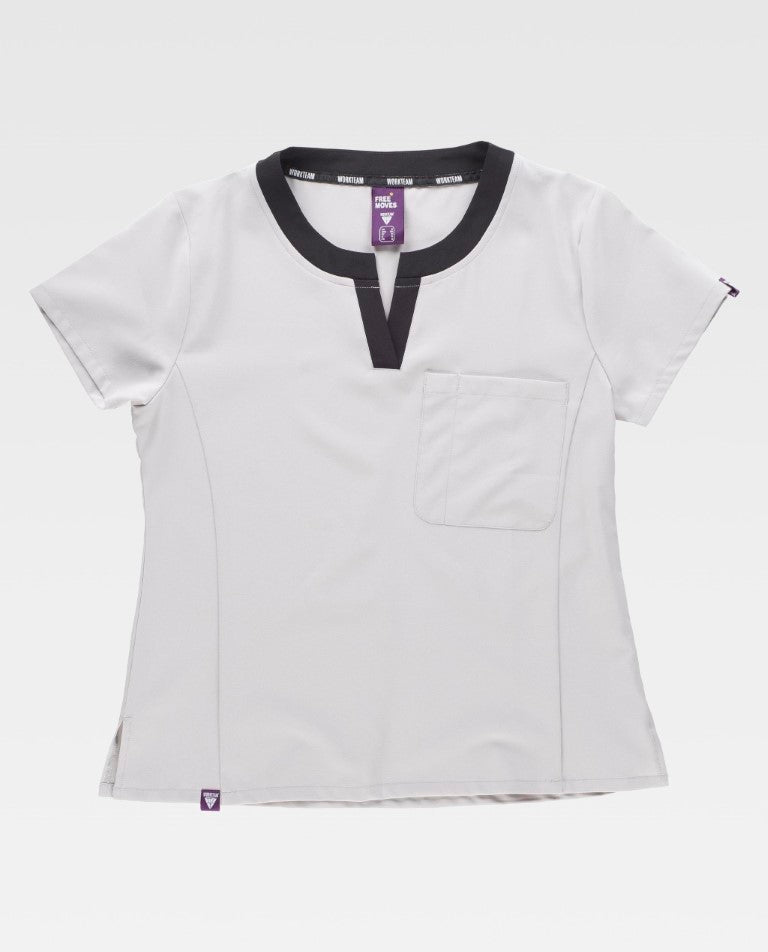 Casaca Workteam B6953 Gris Claro / Negro
