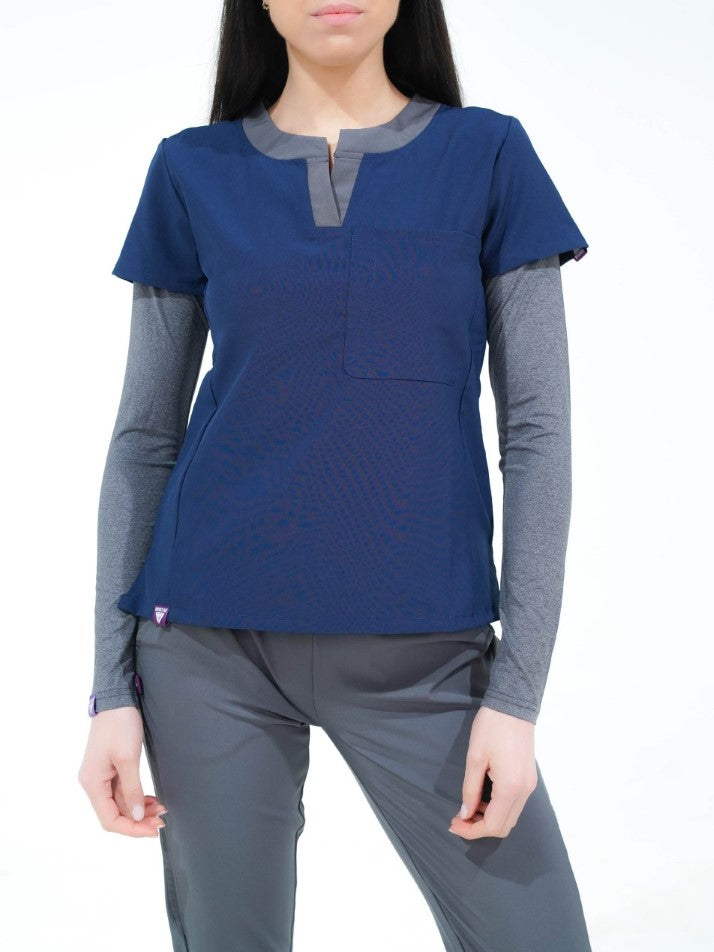 Casaca Workteam B6953 Marino / Gris