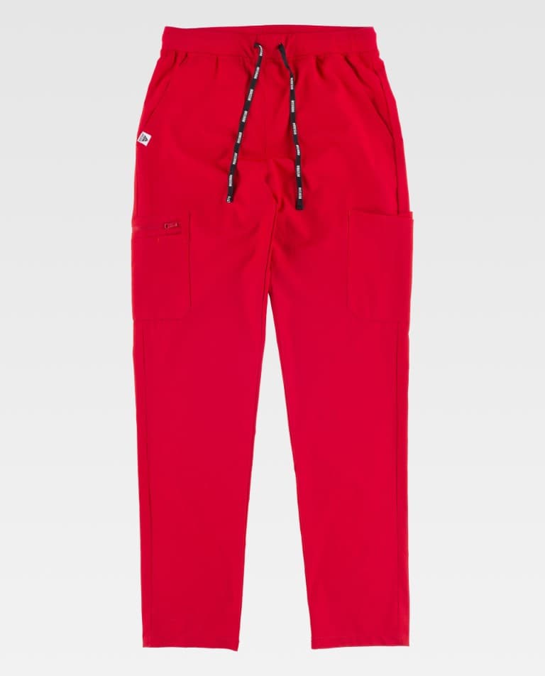 Pantalón Workteam B6960 Rojo