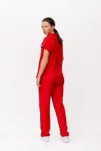 Pantalón Workteam B6960 Rojo