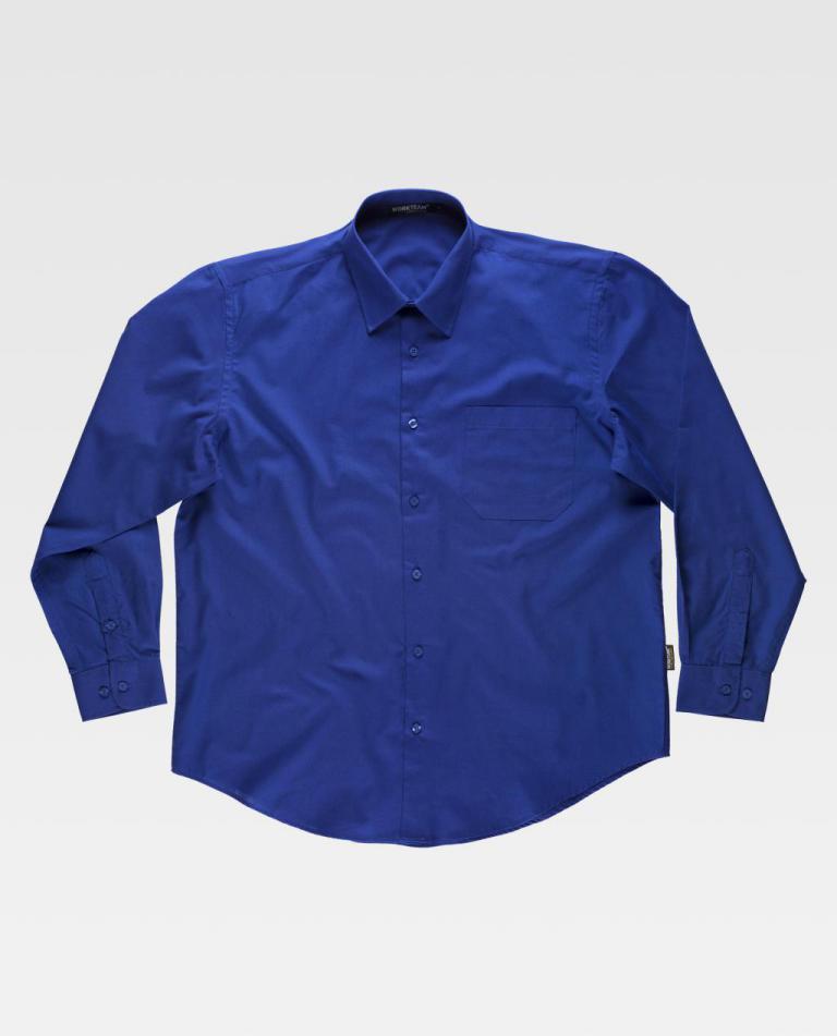 Camisa Workteam B8000 Azulina