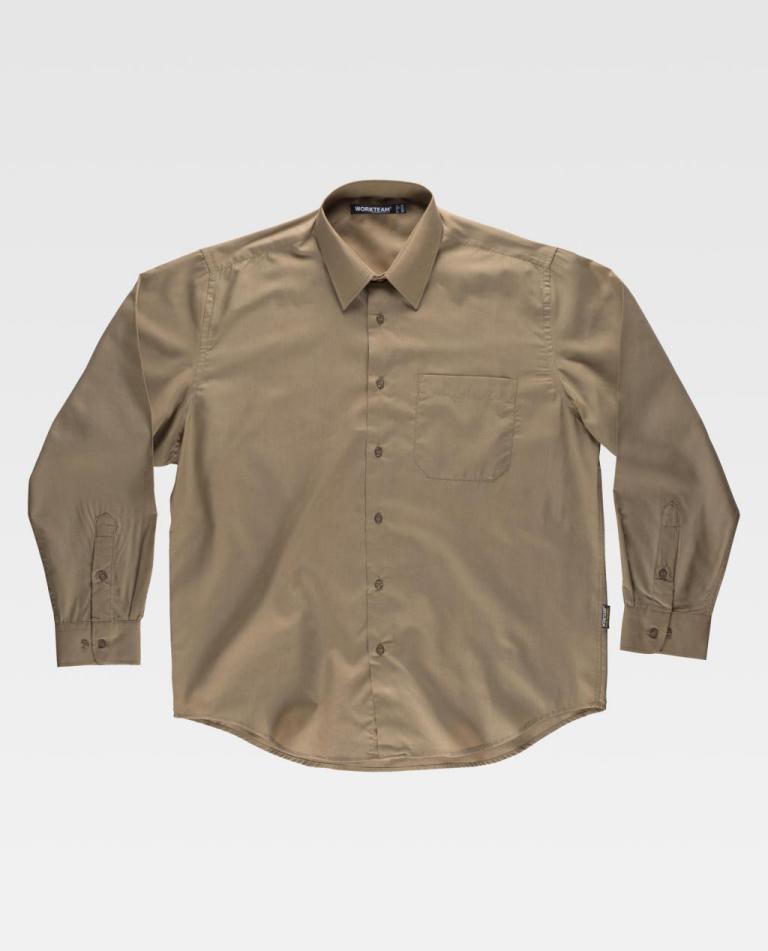 Camisa Workteam B8000 Beige