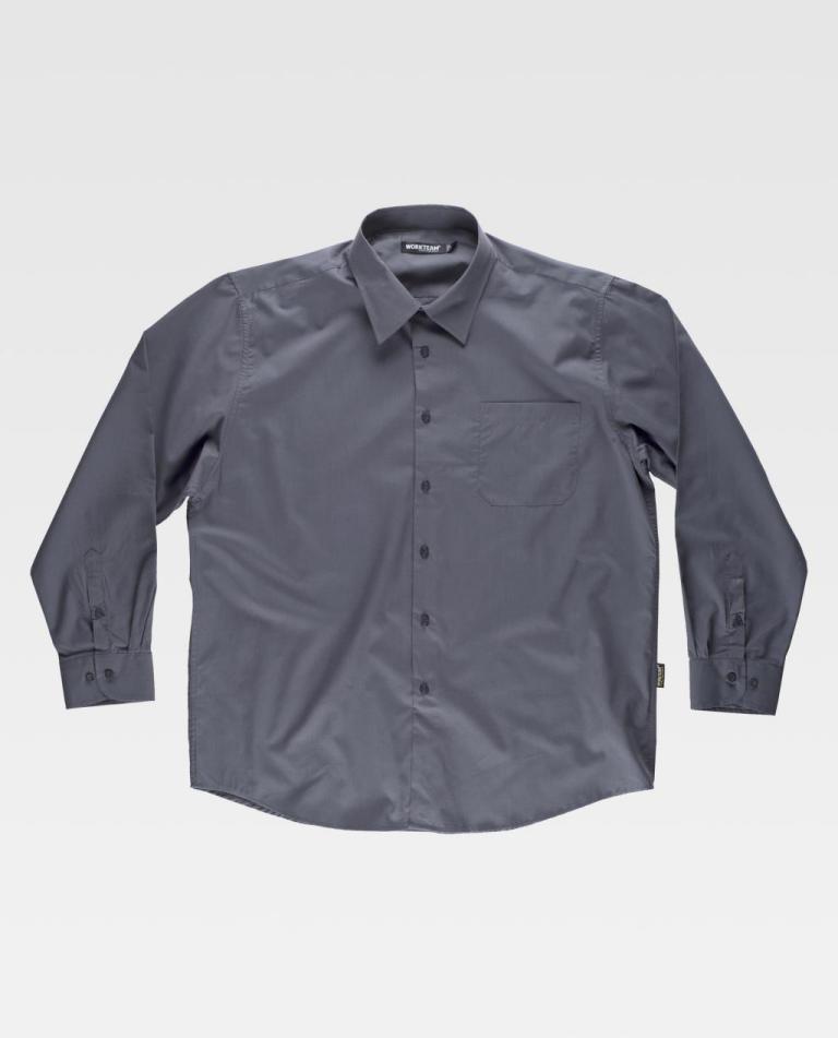 Camisa Workteam B8000 Gris