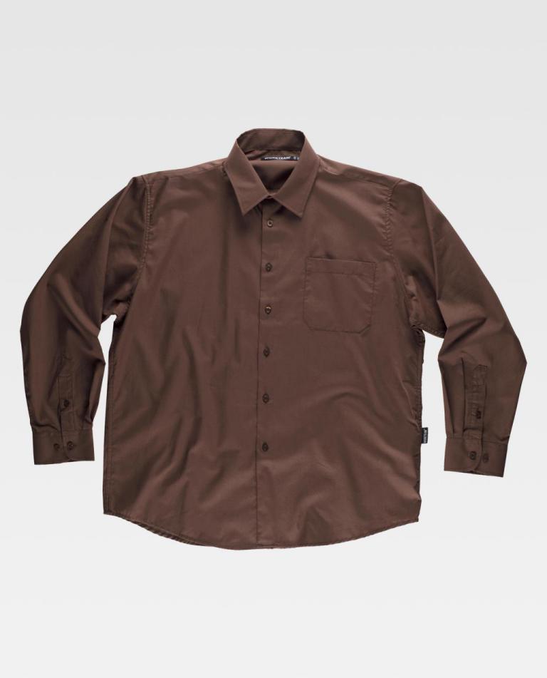 Camisa Workteam B8000 Marrón