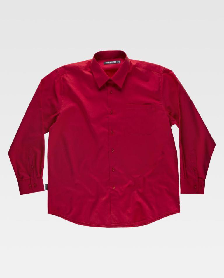 Camisa Workteam B8000 Rojo
