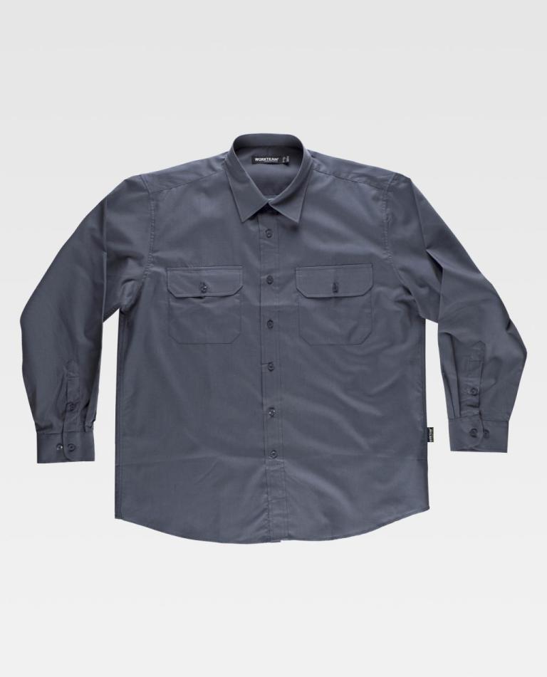 Camisa Workteam B8001 Gris