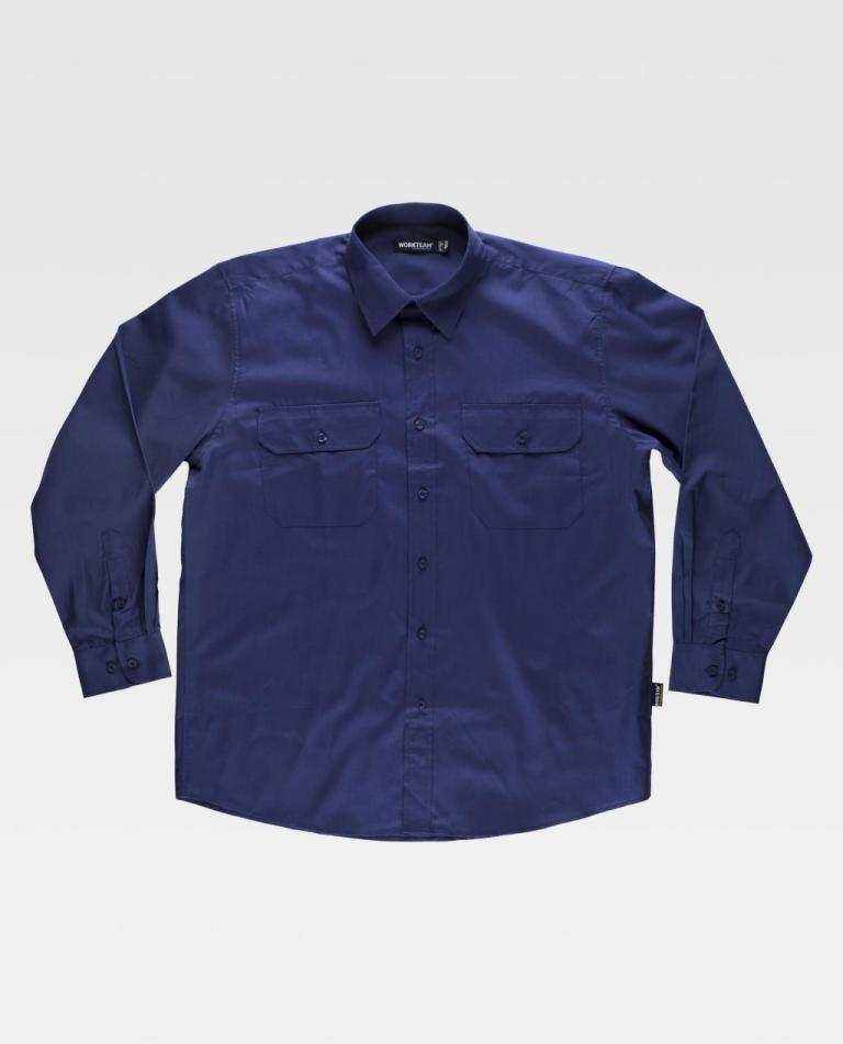 Camisa Workteam B8001 Marino