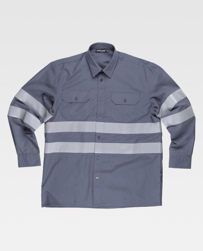 Camisa Workteam B8007 Gris