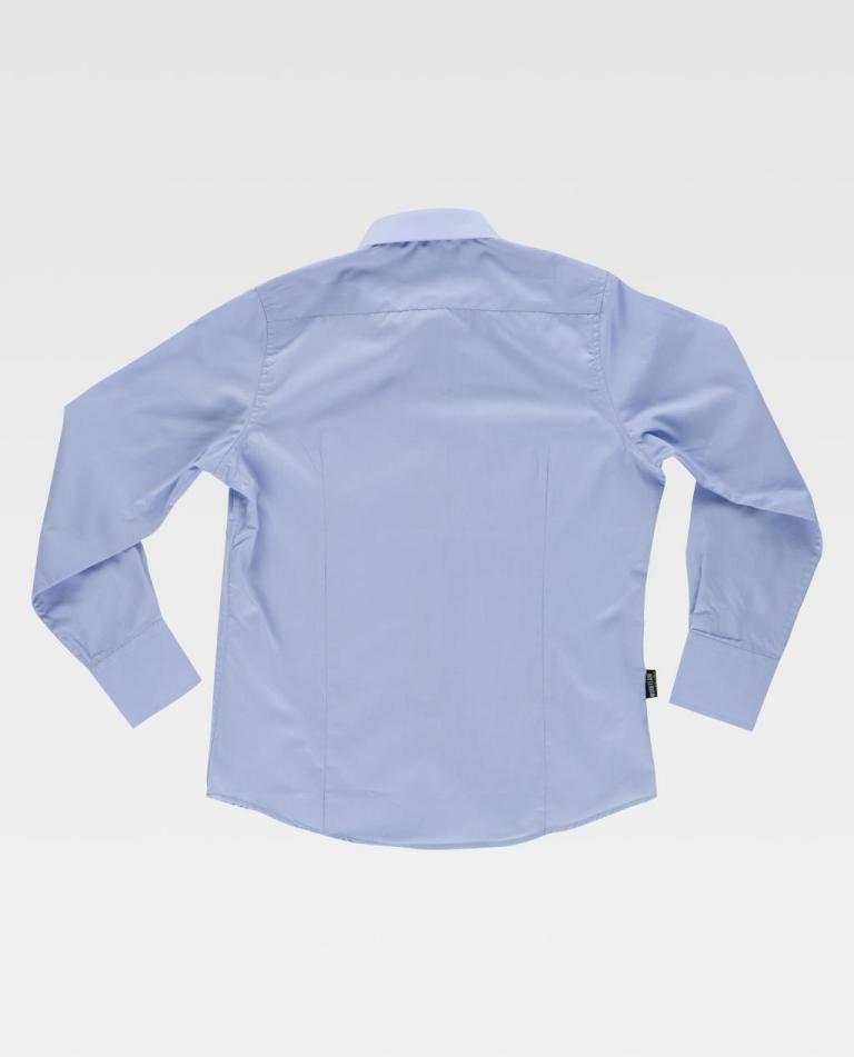 Blusa Workteam B8090 Celeste