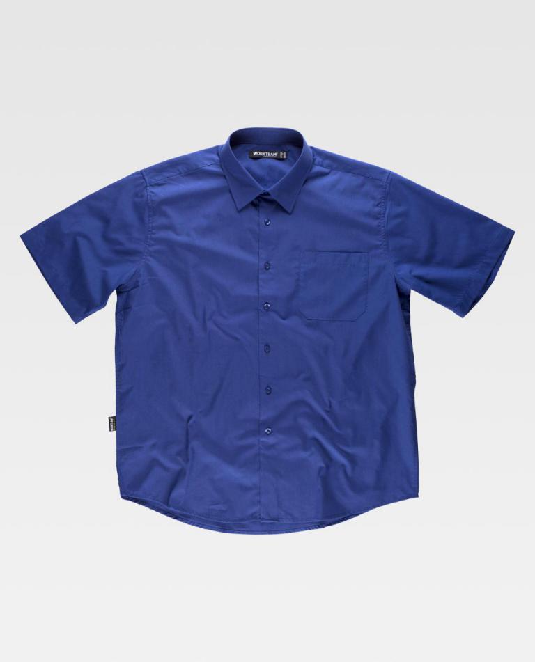 Camisa Workteam B8100 Azulina