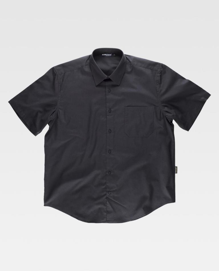 Camisa Workteam B8100 Negro