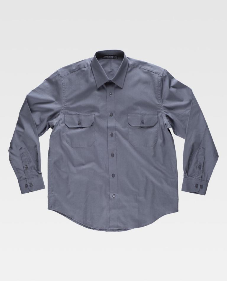 Camisa Workteam B8200 Gris