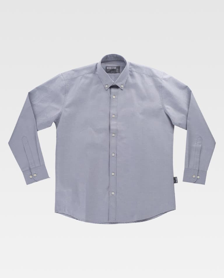Camisa Workteam B8410 Gris Claro