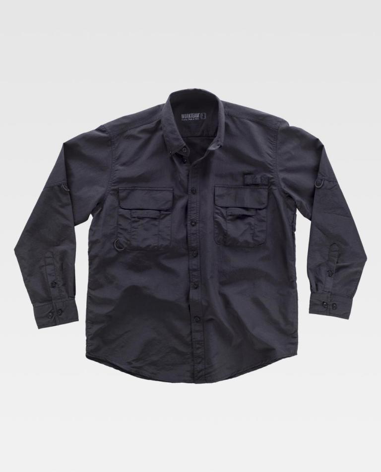 Camisa Workteam B8500 Negro