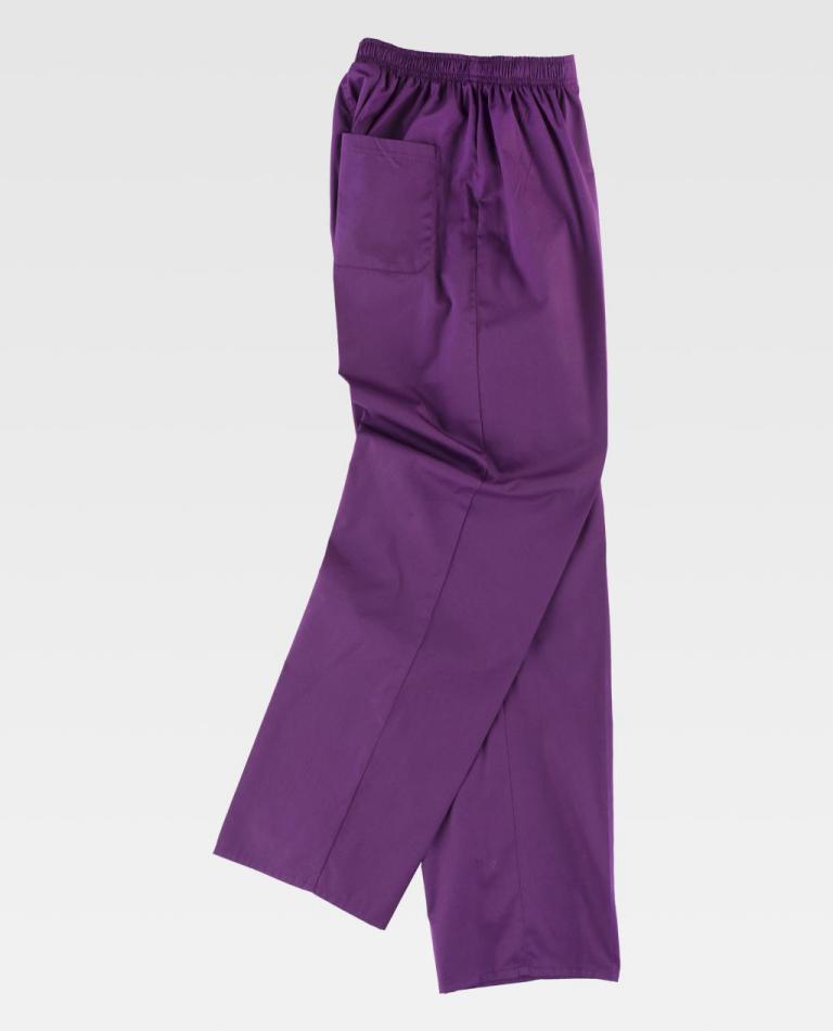 Pantalón Workteam B9300 Morado