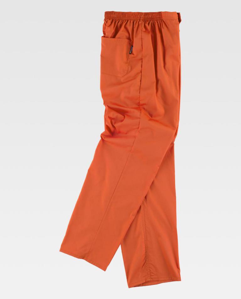 Pantalón Workteam B9300 Naranja