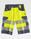 Bermuda Workteam C2705 Amarillo AV / Gris Oscuro