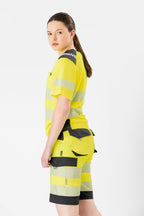 Bermuda Workteam C2705 Amarillo AV / Gris Oscuro