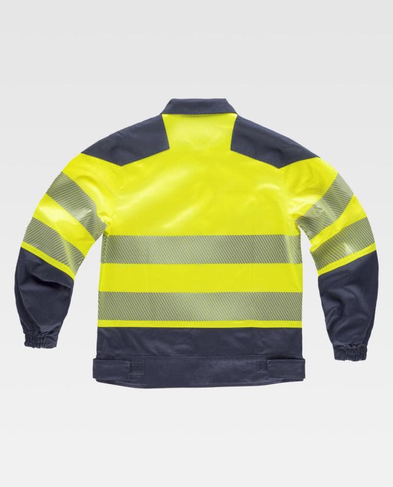 Cazadora Workteam C2710 Marino / Amarillo AV
