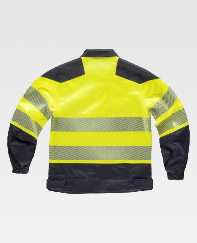 Cazadora Workteam C2710 Negro / Amarillo AV