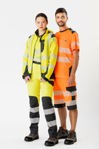 Pantalón Workteam C2715 Amarillo AV / Gris Oscuro