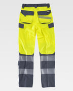 Pantalón Workteam C2715 Amarillo AV / Gris Oscuro