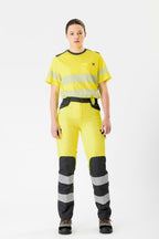Pantalón Workteam C2715 Amarillo AV / Gris Oscuro
