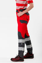 Pantalón Workteam C2716 Rojo / Gris Oscuro