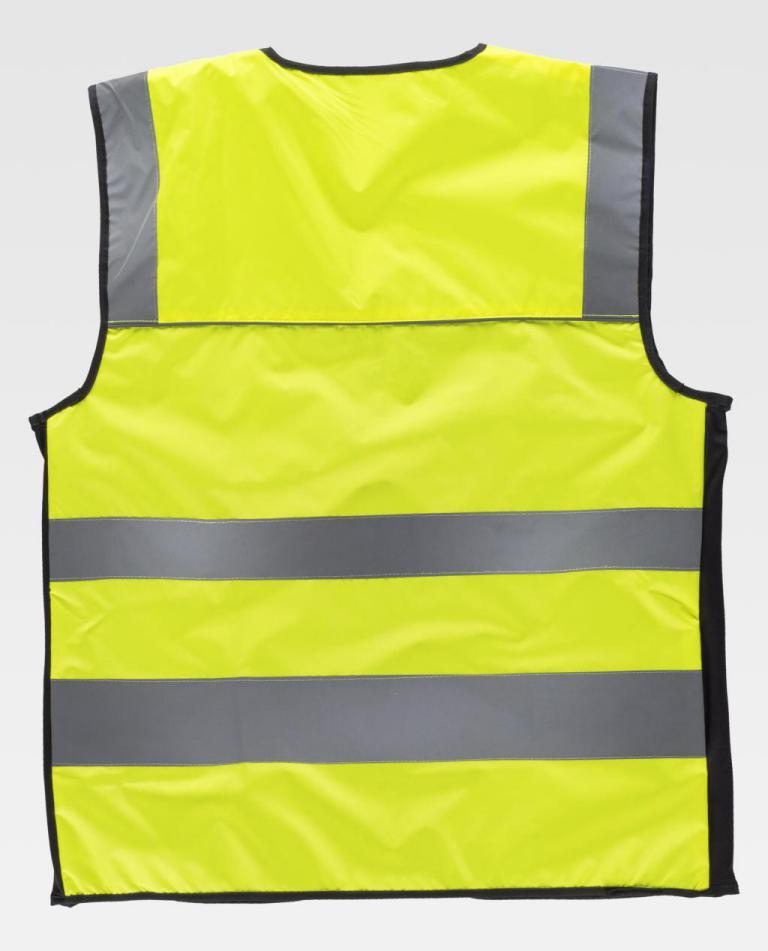 Chaleco Workteam C2901 Amarillo AV / Negro