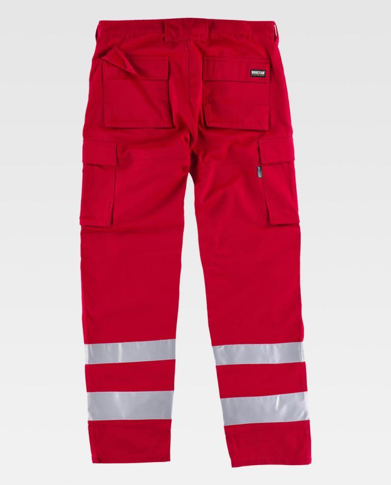 Pantalón Workteam C2911 Rojo