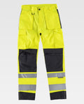 Pantalón Workteam C2912 Amarillo AV / Negro
