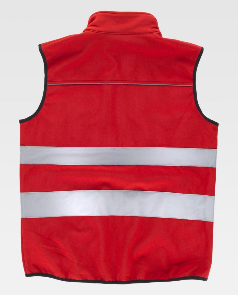 Chaleco Workteam C2922 Rojo