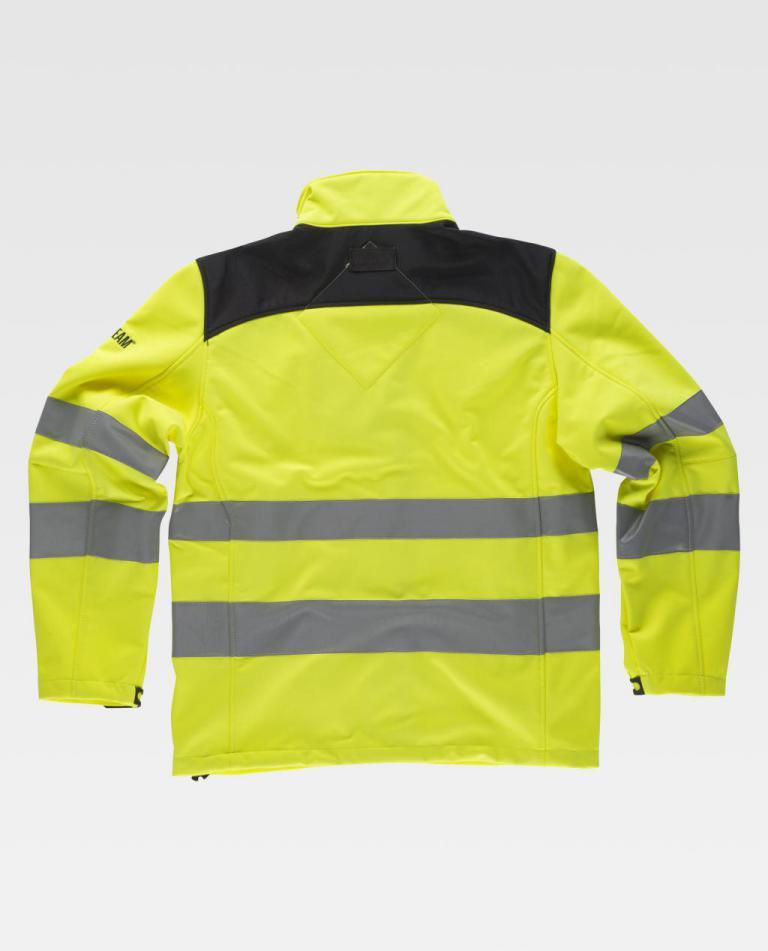 Workshell Workteam C2930 Amarillo AV / Negro