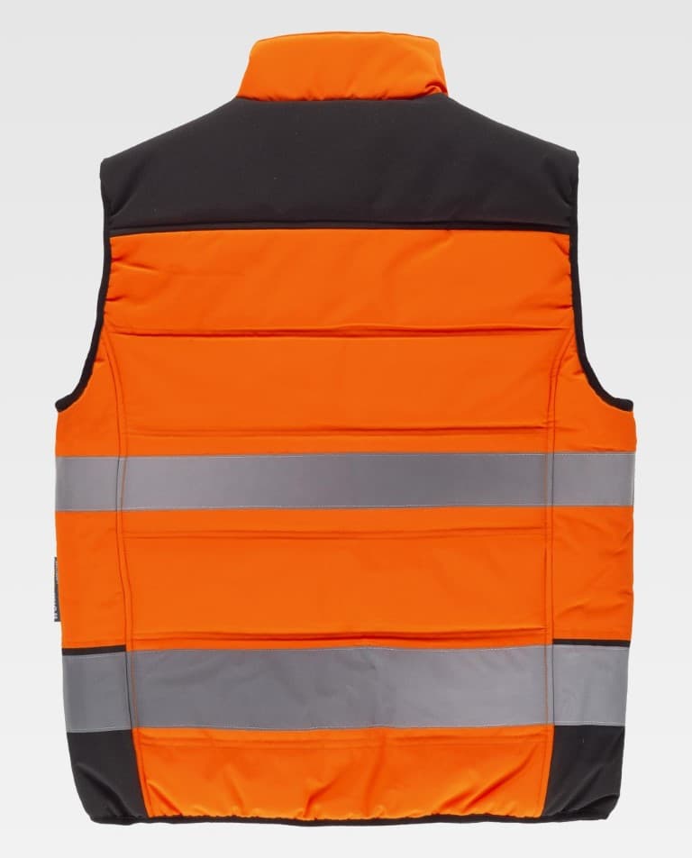 Chaleco Workteam C2950 Naranja AV / Negro
