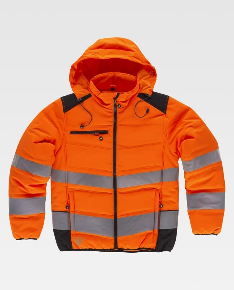Workshell Workteam C2951 Naranja AV / Negro