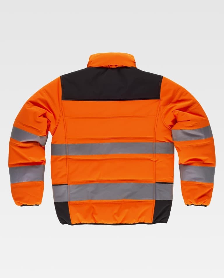 Workshell Workteam C2951 Naranja AV / Negro