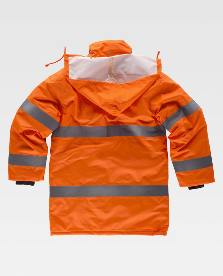 Parka Workteam C3200 Naranja AV