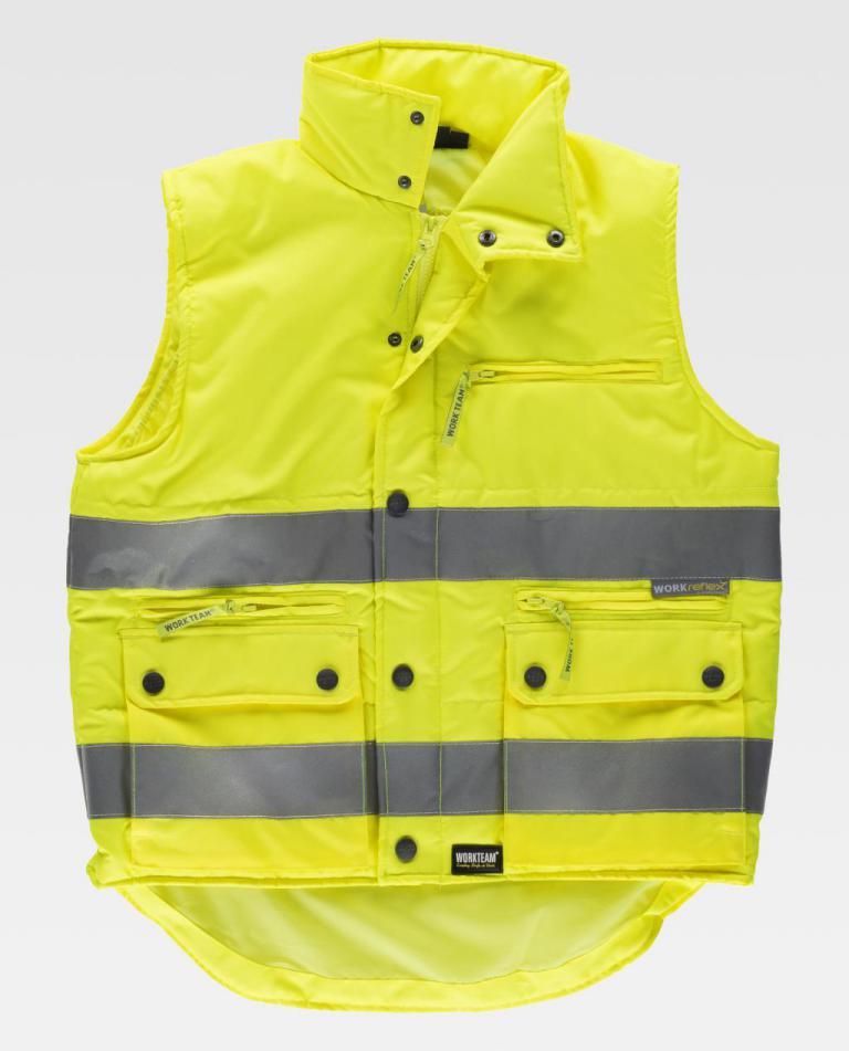 Chaleco Workteam C3209 Amarillo AV