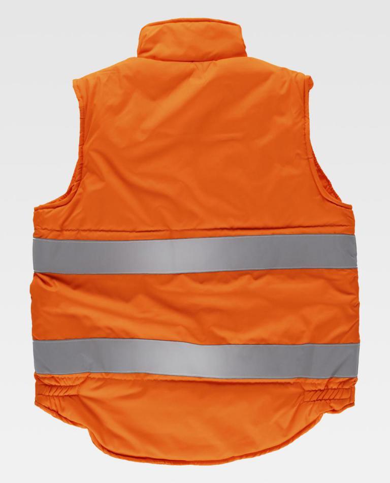 Chaleco Workteam C3209 Naranja AV
