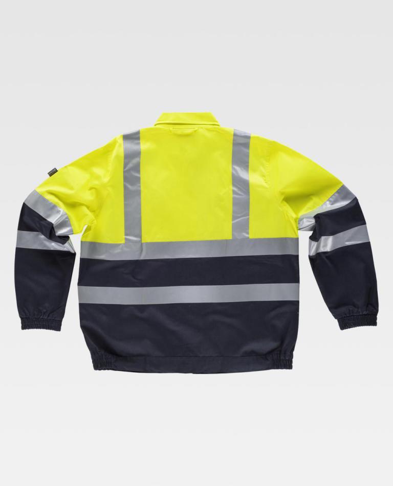 Cazadora Workteam C3211 Marino / Amarillo AV